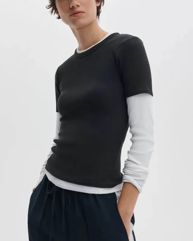 Essential Rib T-Shirt sold by TNT Fashion