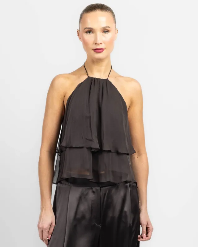 Ruffle Halter Top made by TNT Fashion