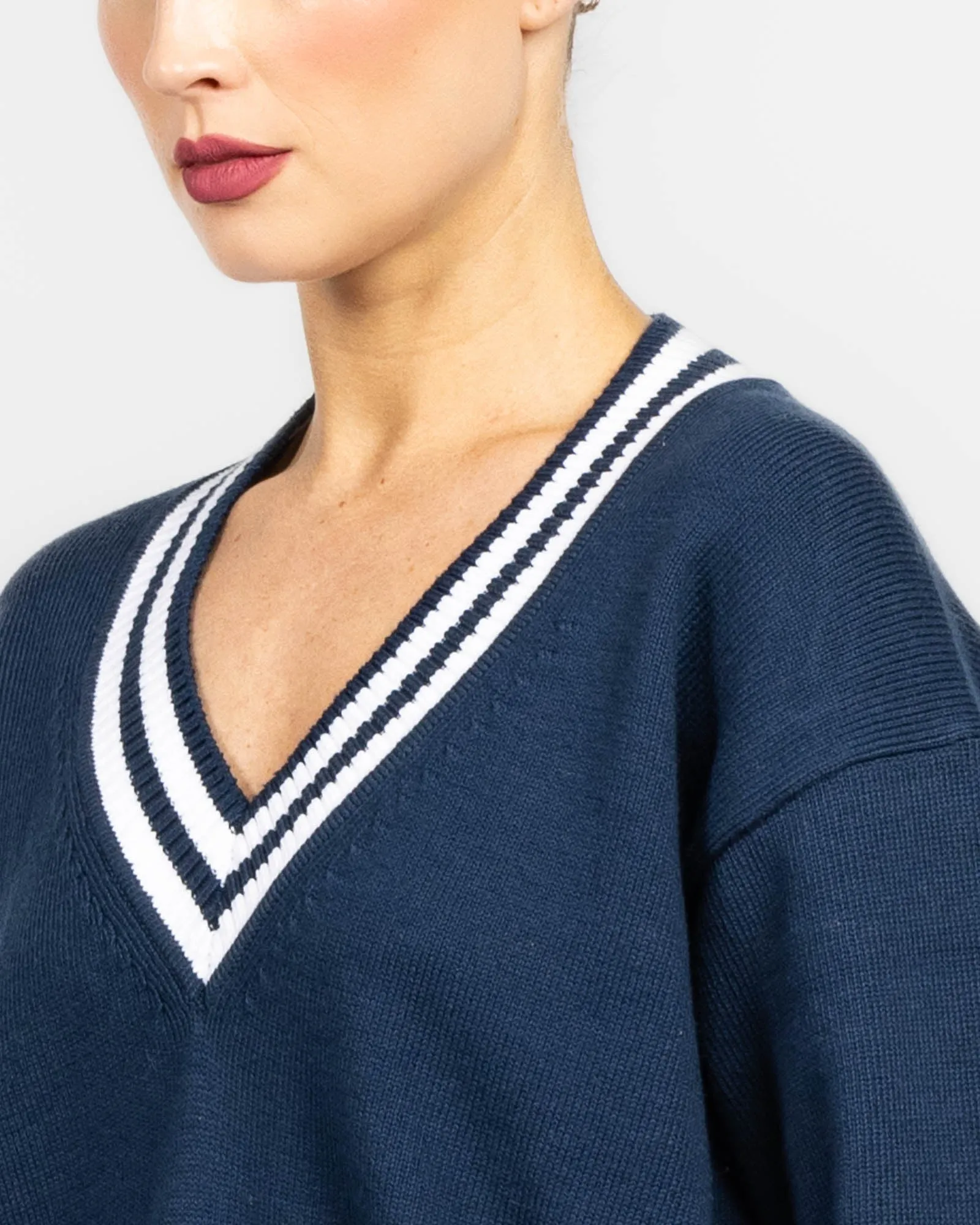 Varsity V-neck sold by TNT Fashion product image thumbnail 5