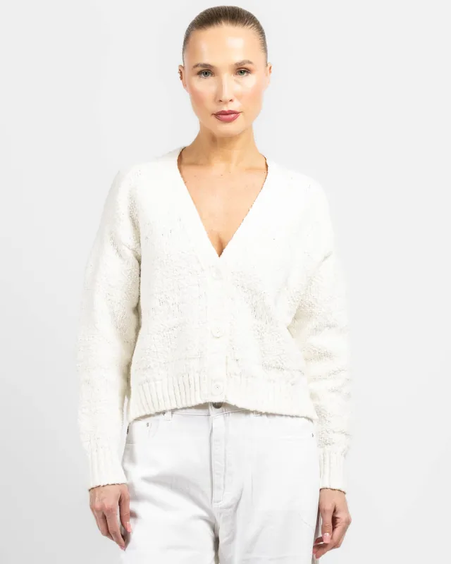 Crop V-Neck Cardigan sold by TNT Fashion