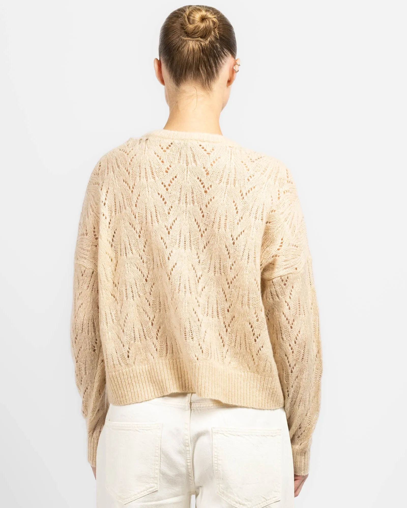 Allover Pointelle Crew Neck sold by TNT Fashion product image thumbnail 3