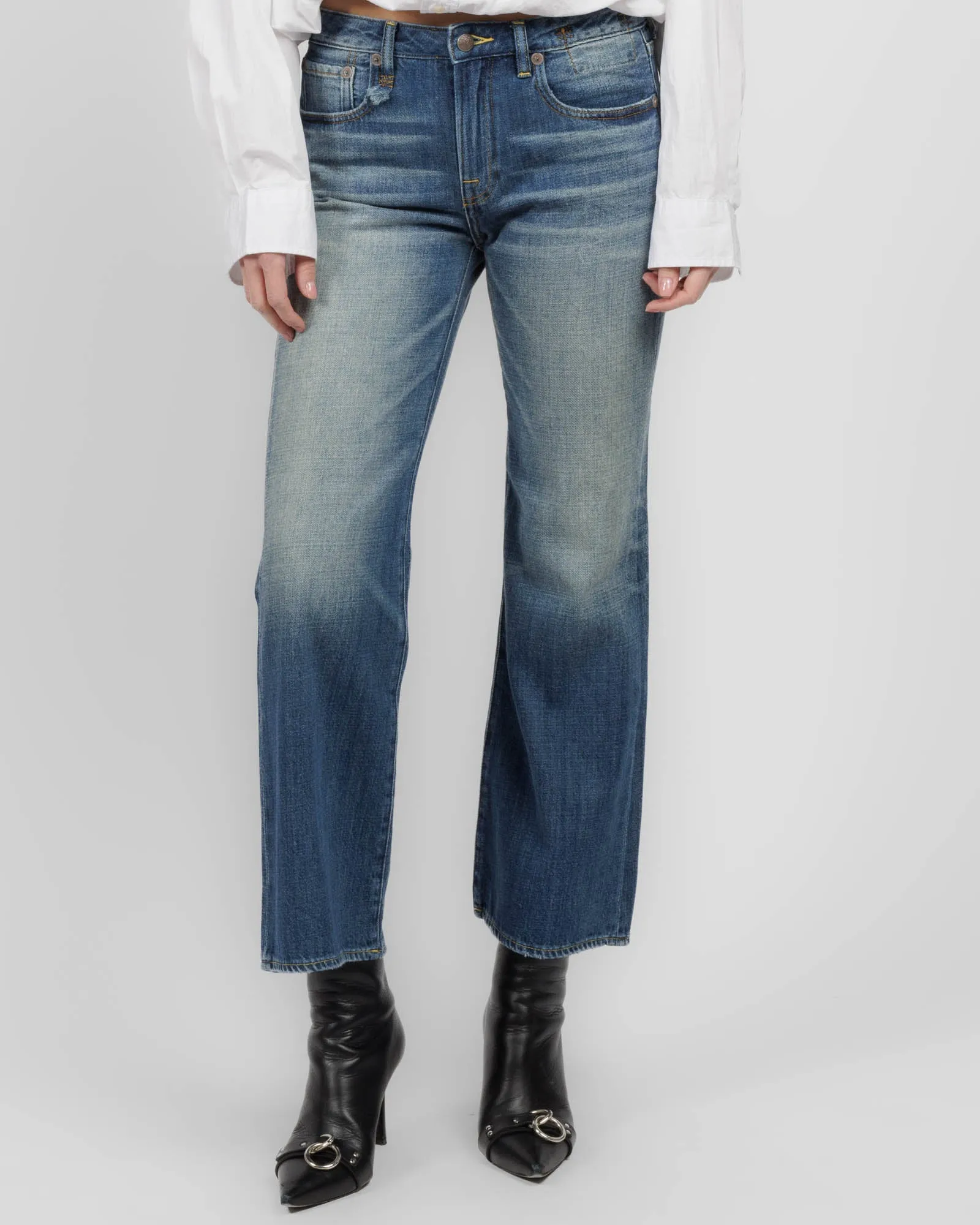 Joan Crop Flare Jeans sold by TNT Fashion