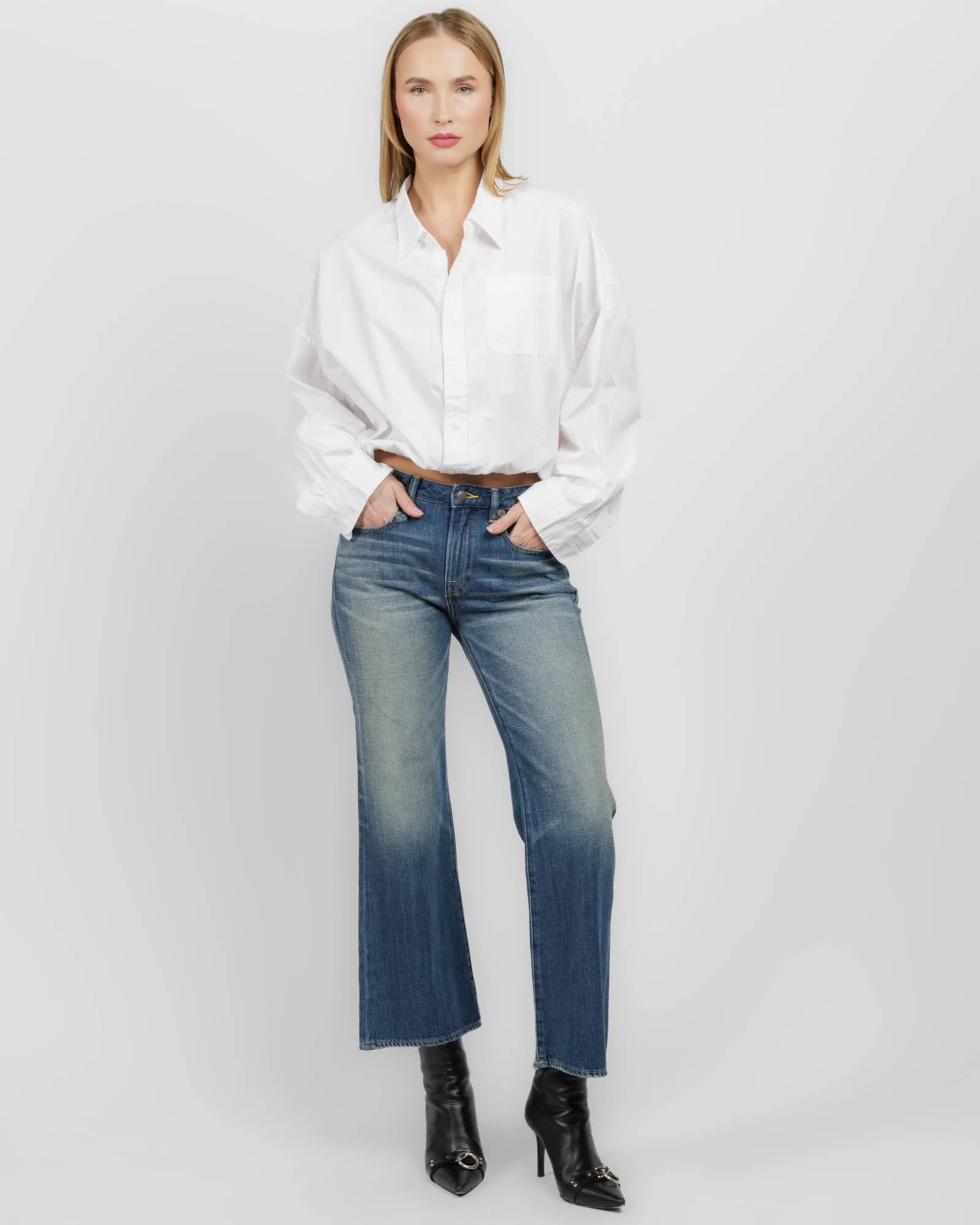 Joan Crop Flare Jeans sold by TNT Fashion product image thumbnail 2