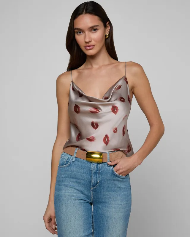 Calista Satin Camisole made by L'AGENCE