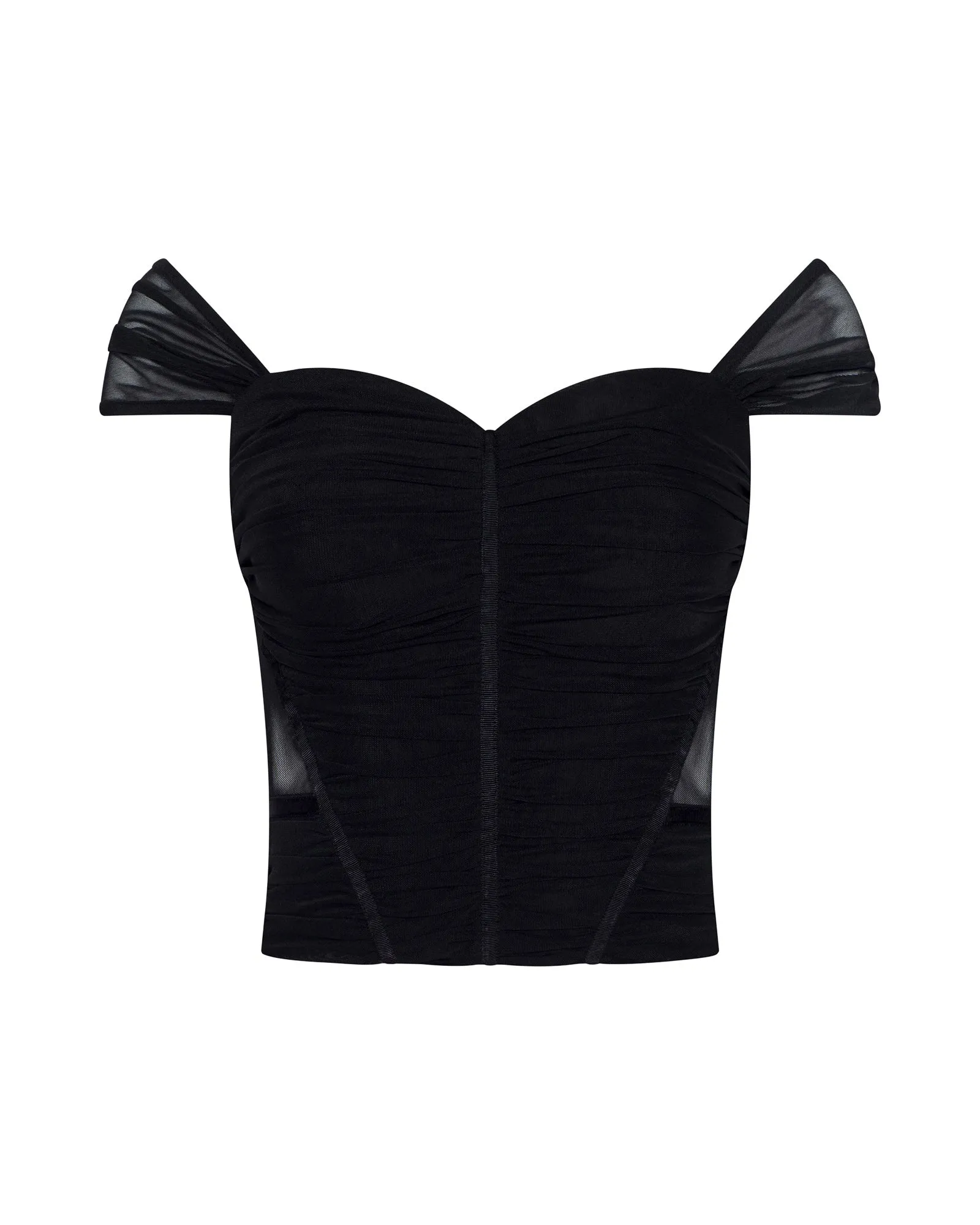 Asuka Mesh Corset Top sold by TNT Fashion product image thumbnail 5