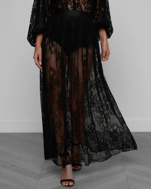 Alona Lace Skirt made by L'AGENCE