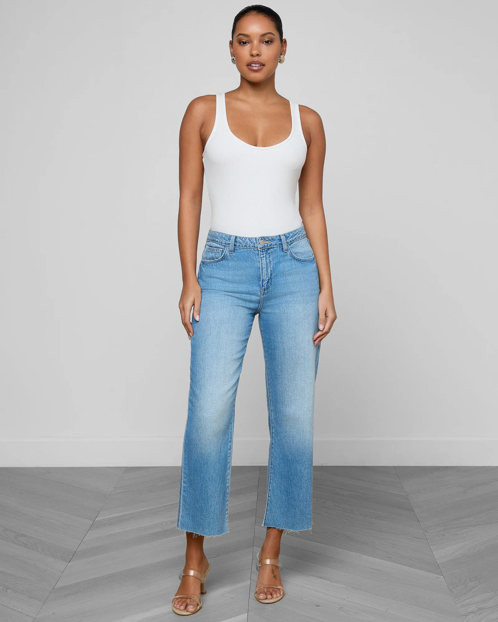 Wanda High Rise Crop Jean sold by TNT Fashion product image thumbnail 2