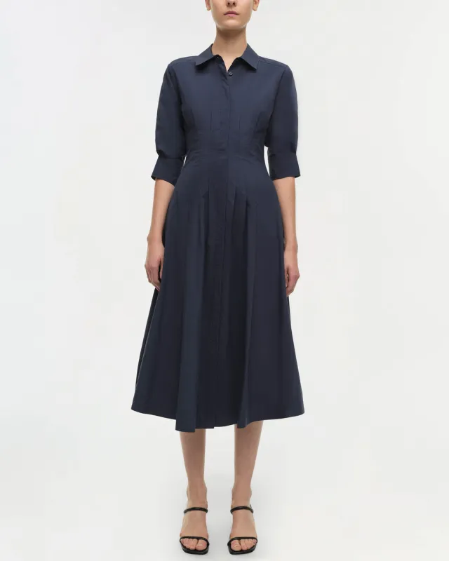 Jazz Pintuck Dress made by Simkhai