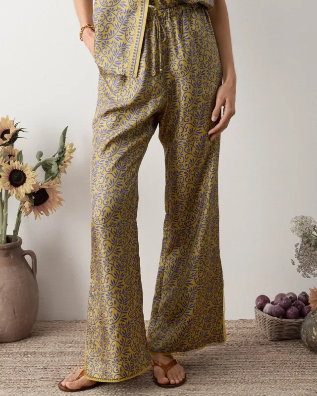 Verve Drawstring Split Pant made by BOTEH