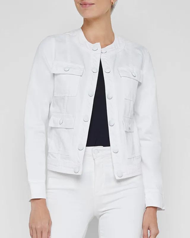 Yari Collarless Jacket sold by TNT Fashion