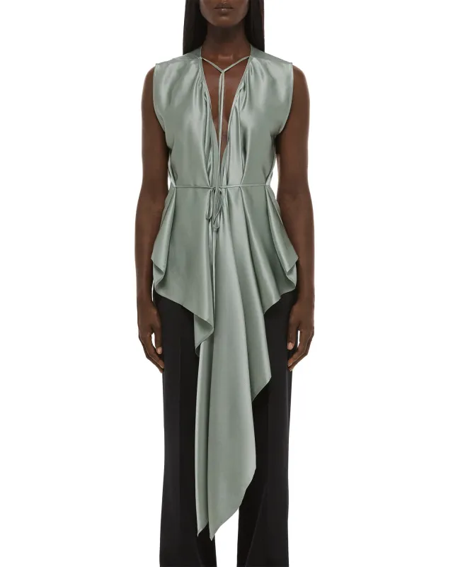 Scarf Drape Top sold by TNT Fashion