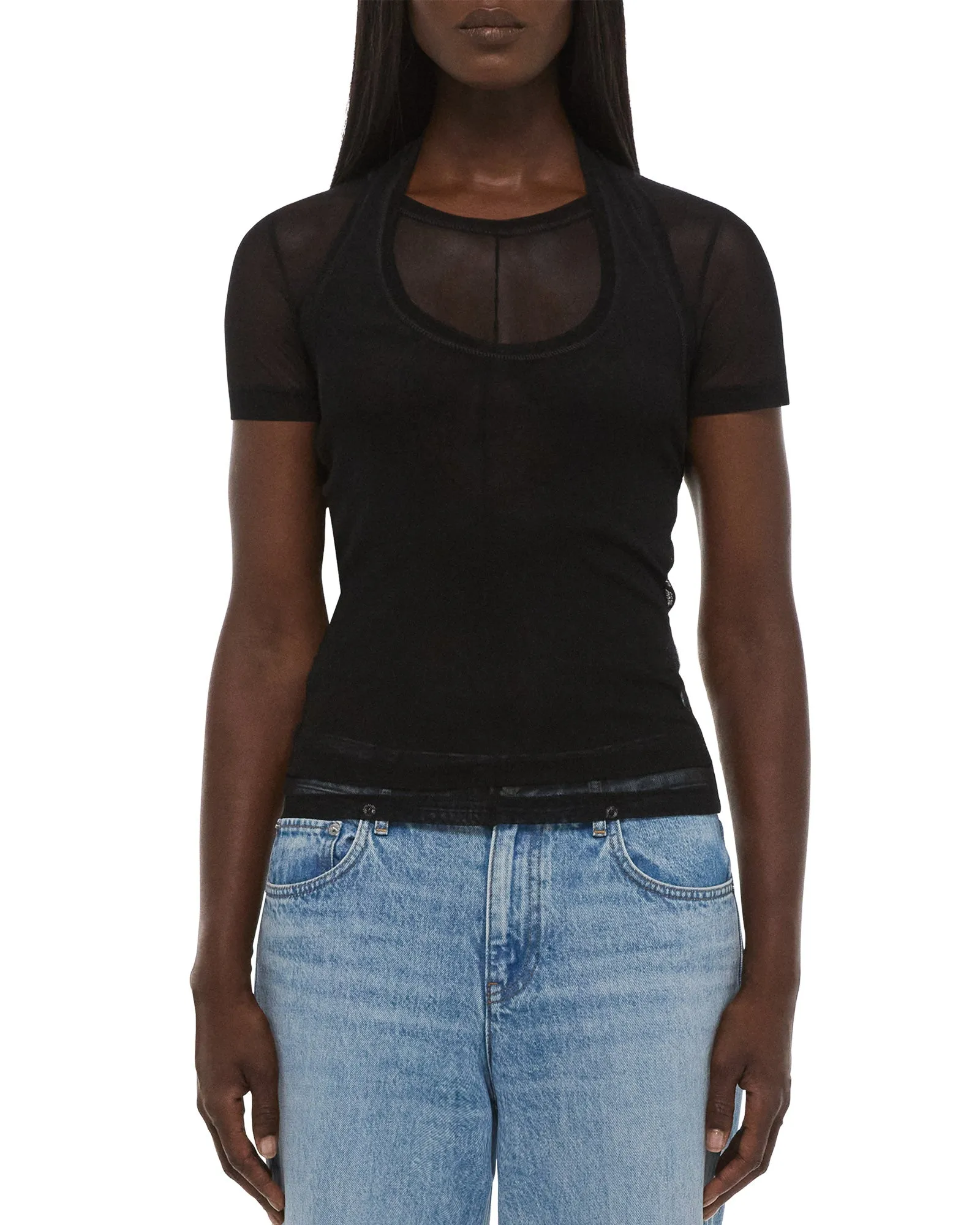 Mesh Layer T-Shirt sold by TNT Fashion