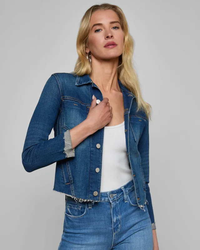 Janelle Raw Jacket made by L'AGENCE