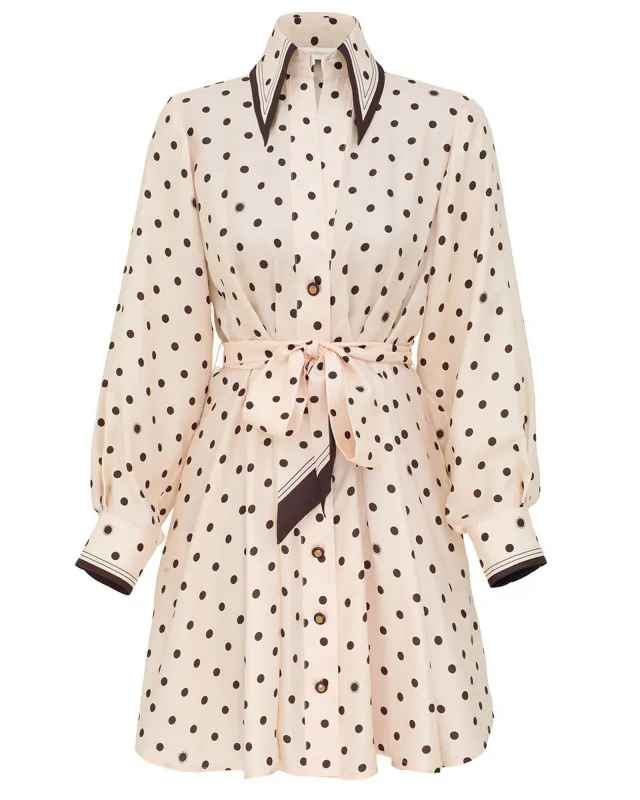 Dot Tuck Dress sold by TNT Fashion