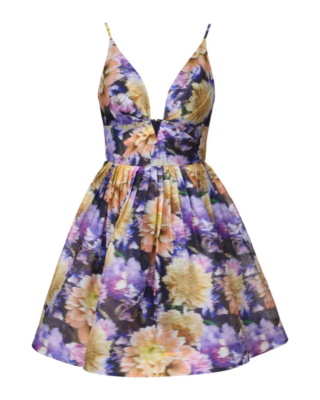 Luna V-Neck Dress sold by TNT Fashion