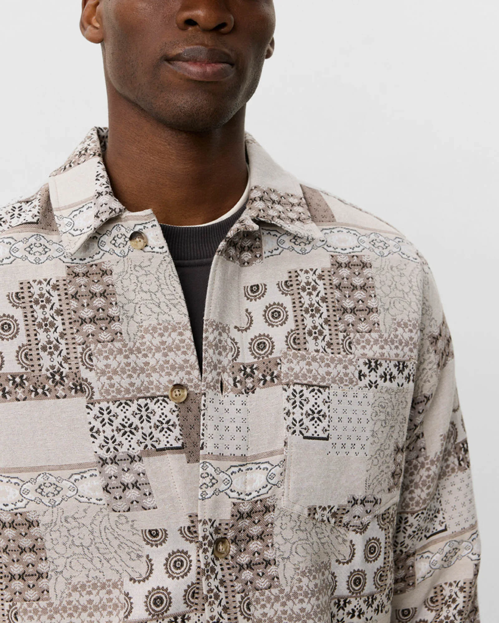 Layton Patch Shirt sold by TNT Fashion product image thumbnail 4