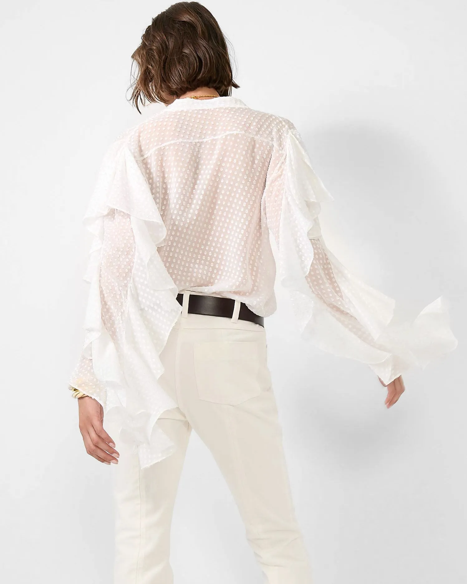 Ruffle Blouse sold by TNT Fashion product image thumbnail 4
