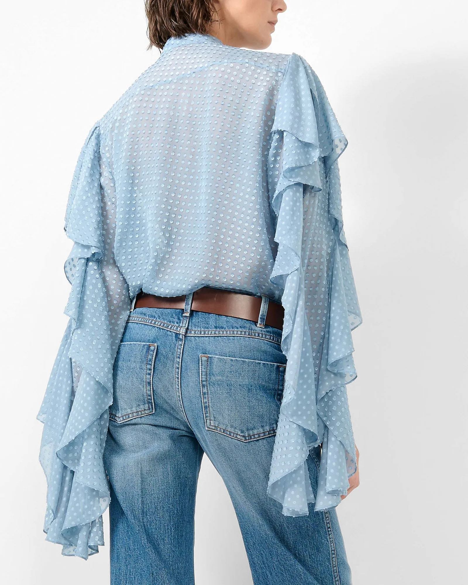 Ruffle Blouse sold by TNT Fashion product image thumbnail 4
