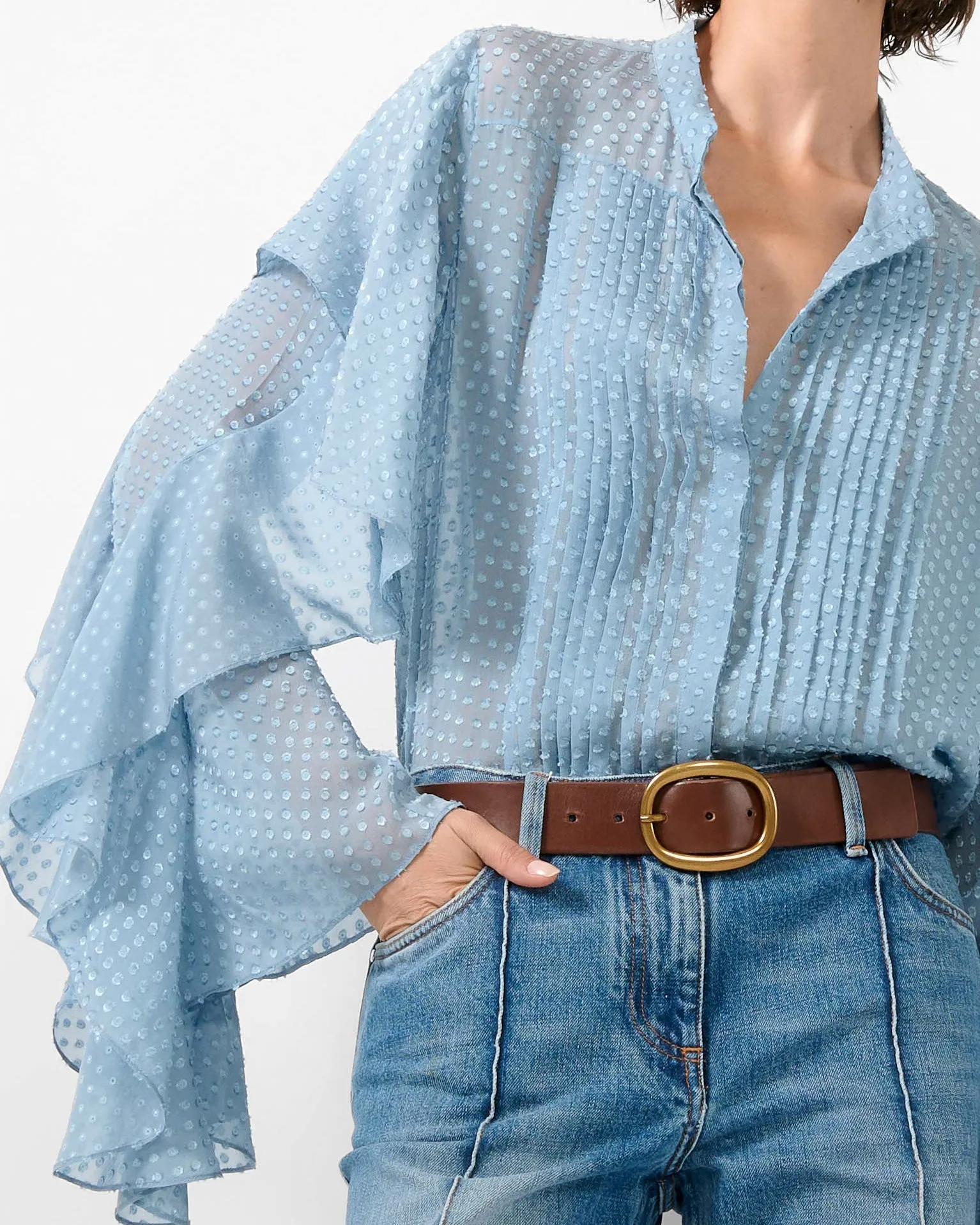 Ruffle Blouse sold by TNT Fashion product image thumbnail 5