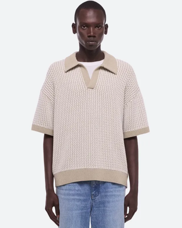 Bicolor Polo made by Helmut Lang