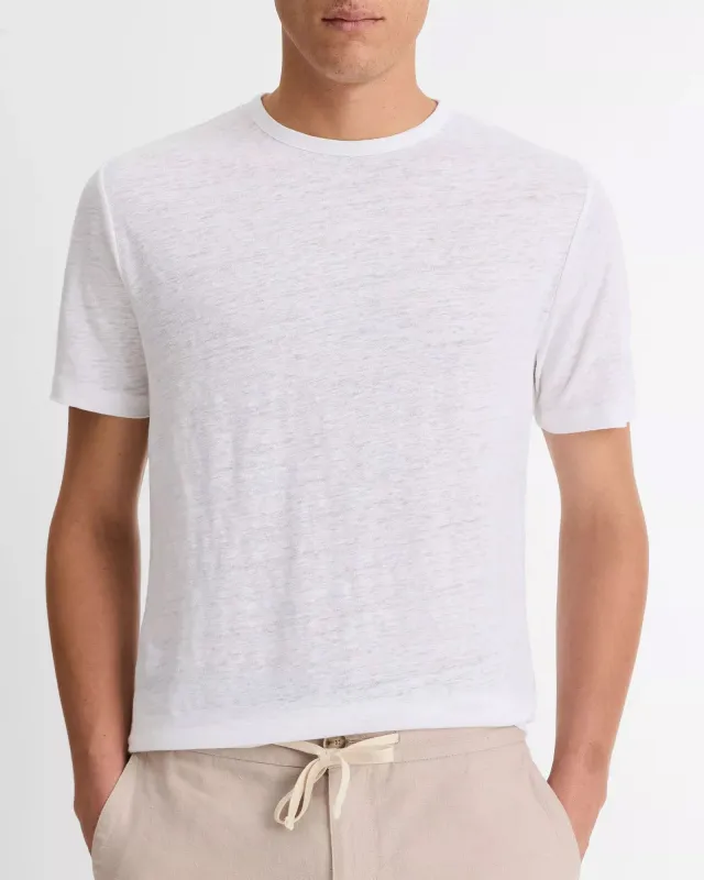 Short Sleeve Crew Neck Tshirt made by Vince