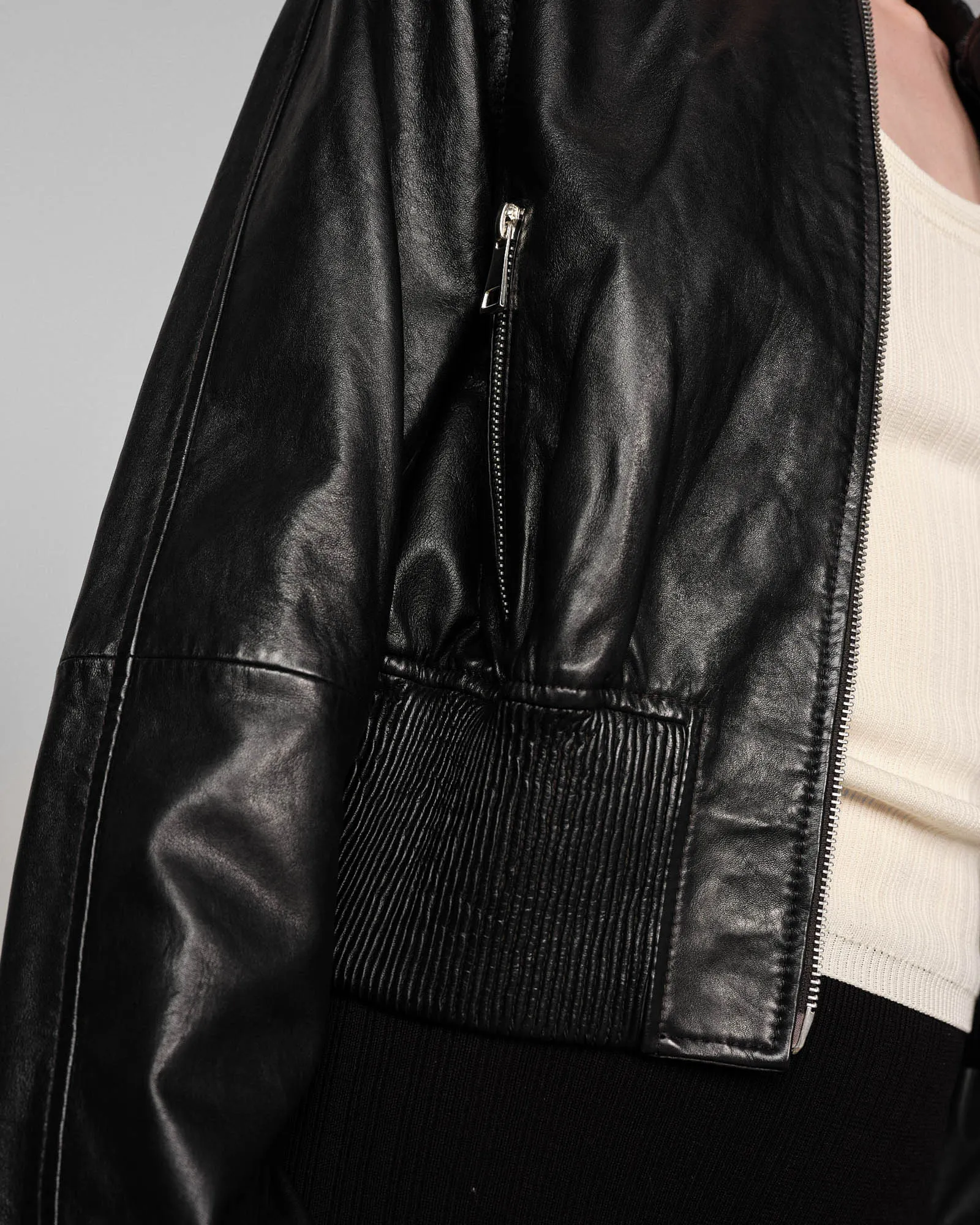 Dario Leather Jacket sold by TNT Fashion product image thumbnail 4