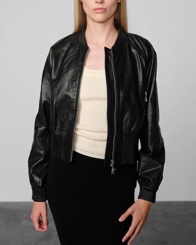 Dario Leather Jacket made by Herskind