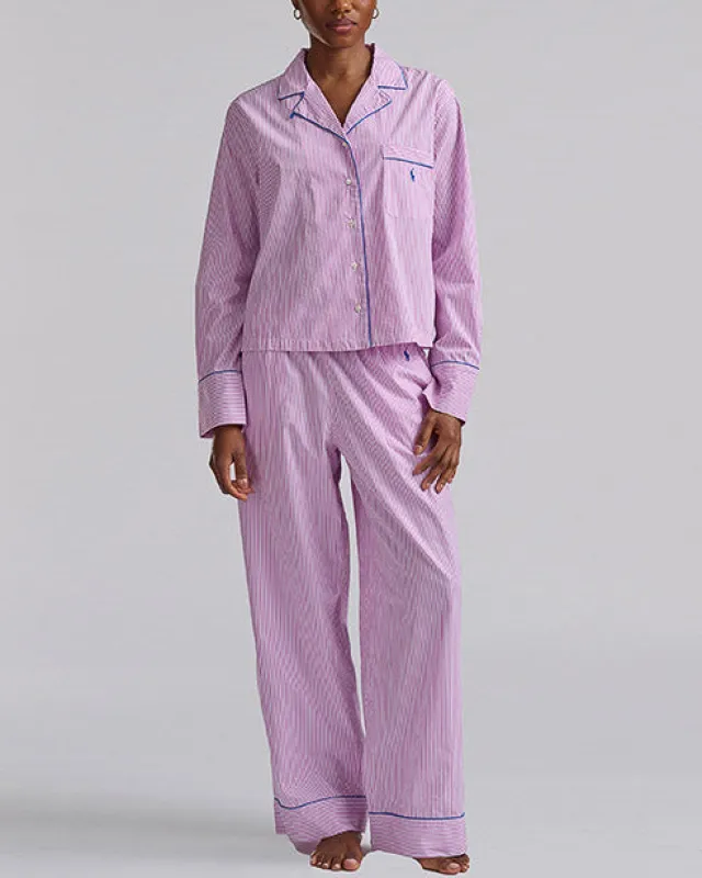 23 in PJ Set with Piping made by Polo by Ralph Lauren