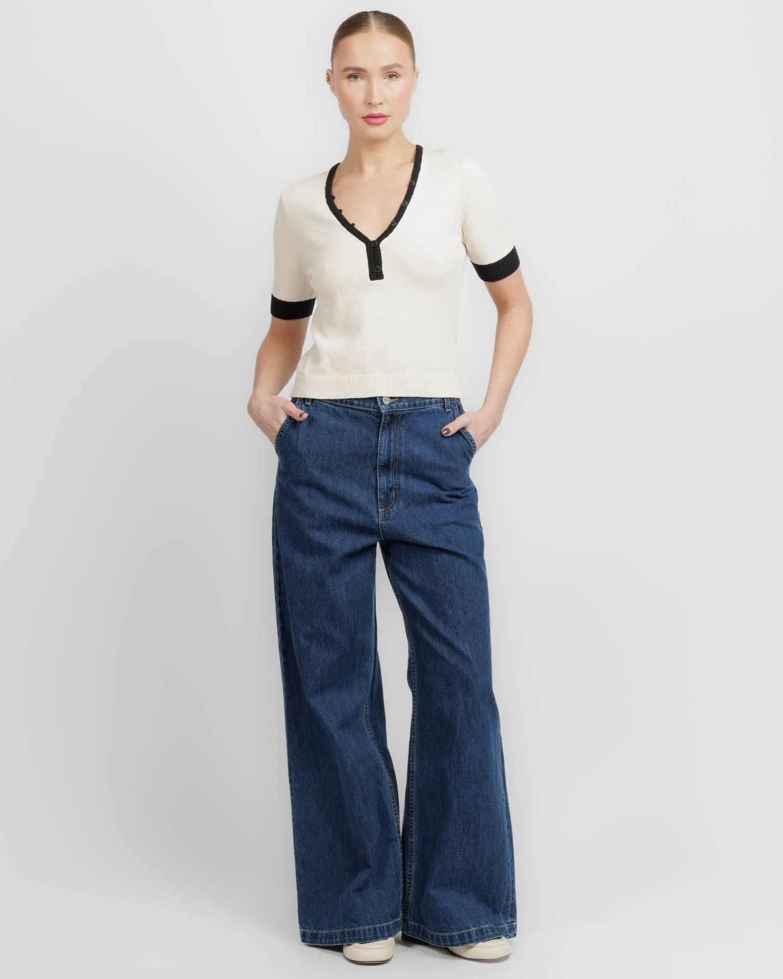 Short Sleeve Henley sold by TNT Fashion product image thumbnail 2