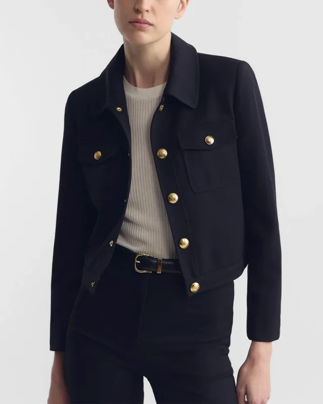 Edna Crop Jacket made by Nili Lotan