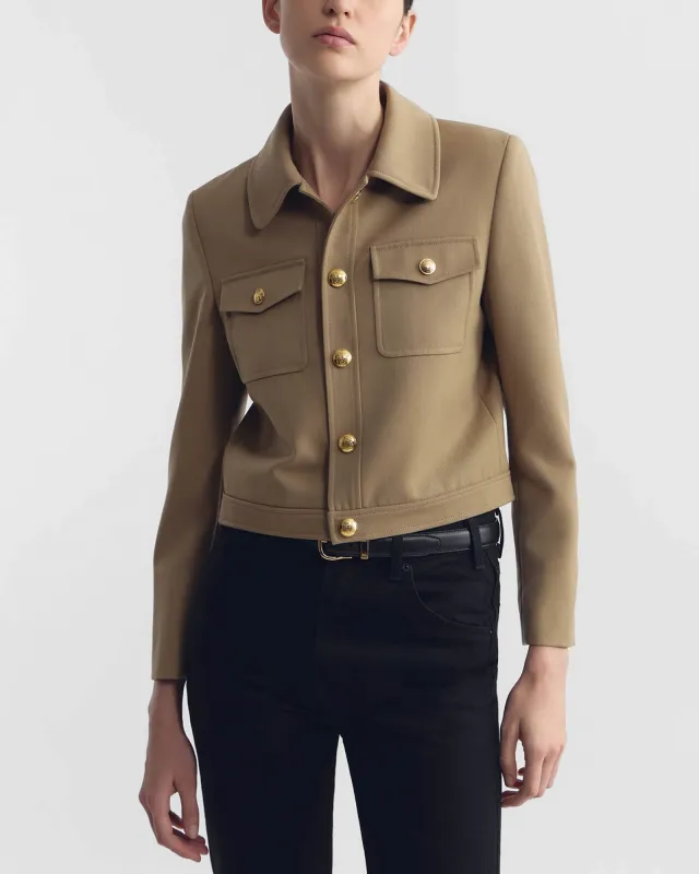 Edna Crop Jacket made by Nili Lotan