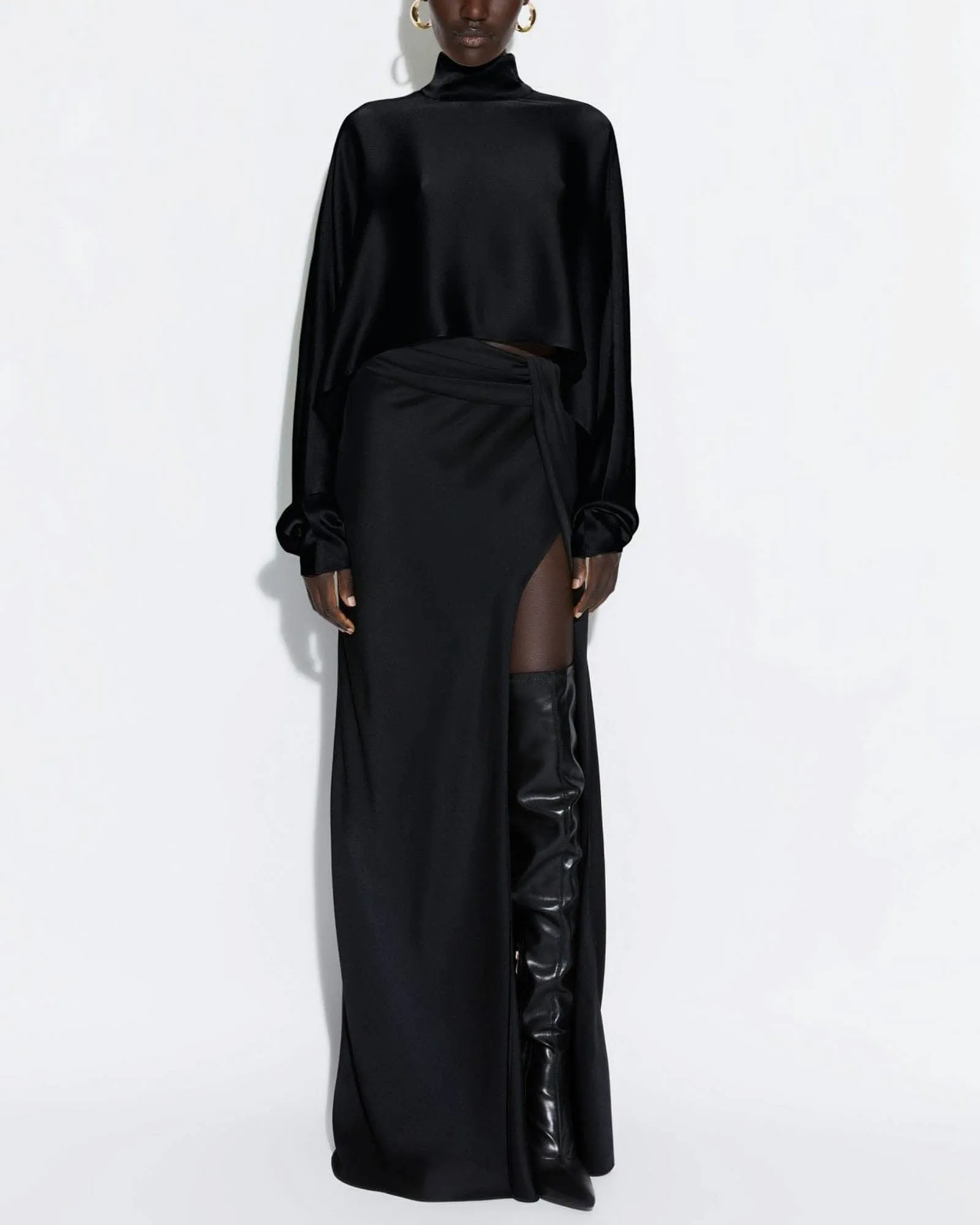 Satin Caftan Top sold by TNT Fashion product image thumbnail 2