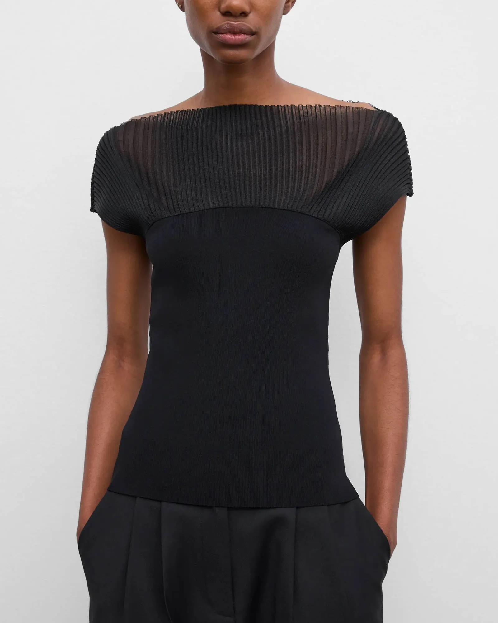 Contrast Top sold by TNT Fashion