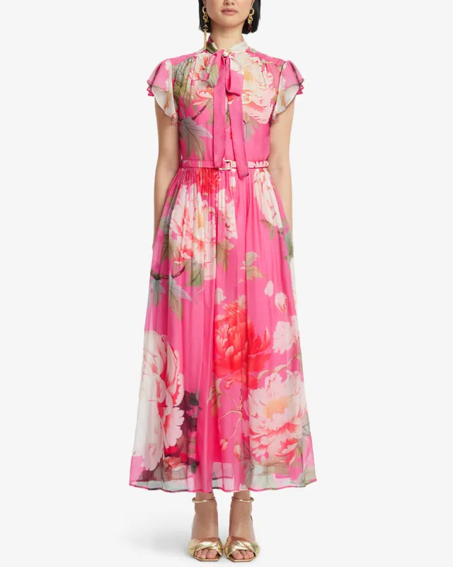 Grace Midi Dress made by LEO LIN