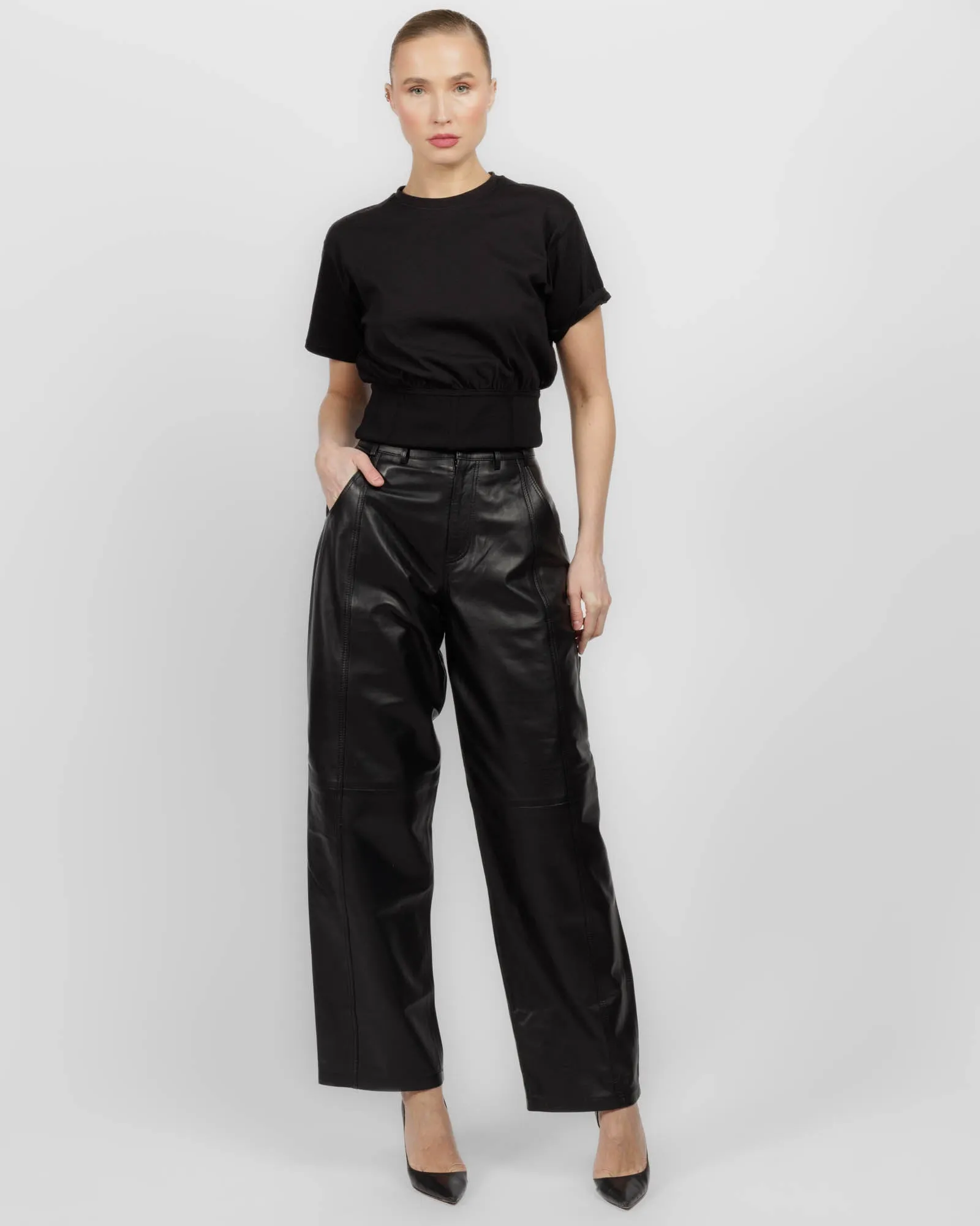 Rowan Leather Pant sold by TNT Fashion product image thumbnail 2