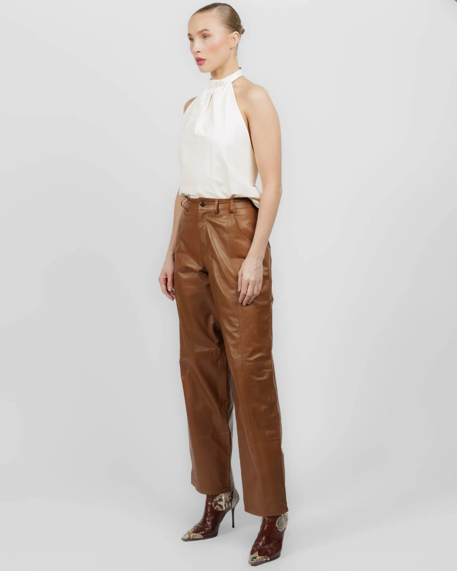 Rowan Leather Pant sold by TNT Fashion product image thumbnail 4