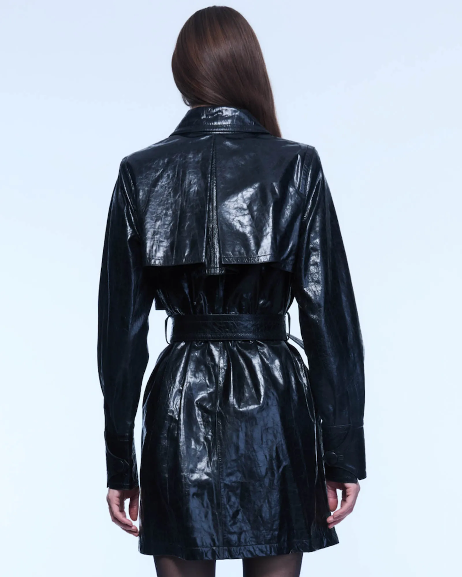 Leather Trench Dress sold by TNT Fashion product image thumbnail 3