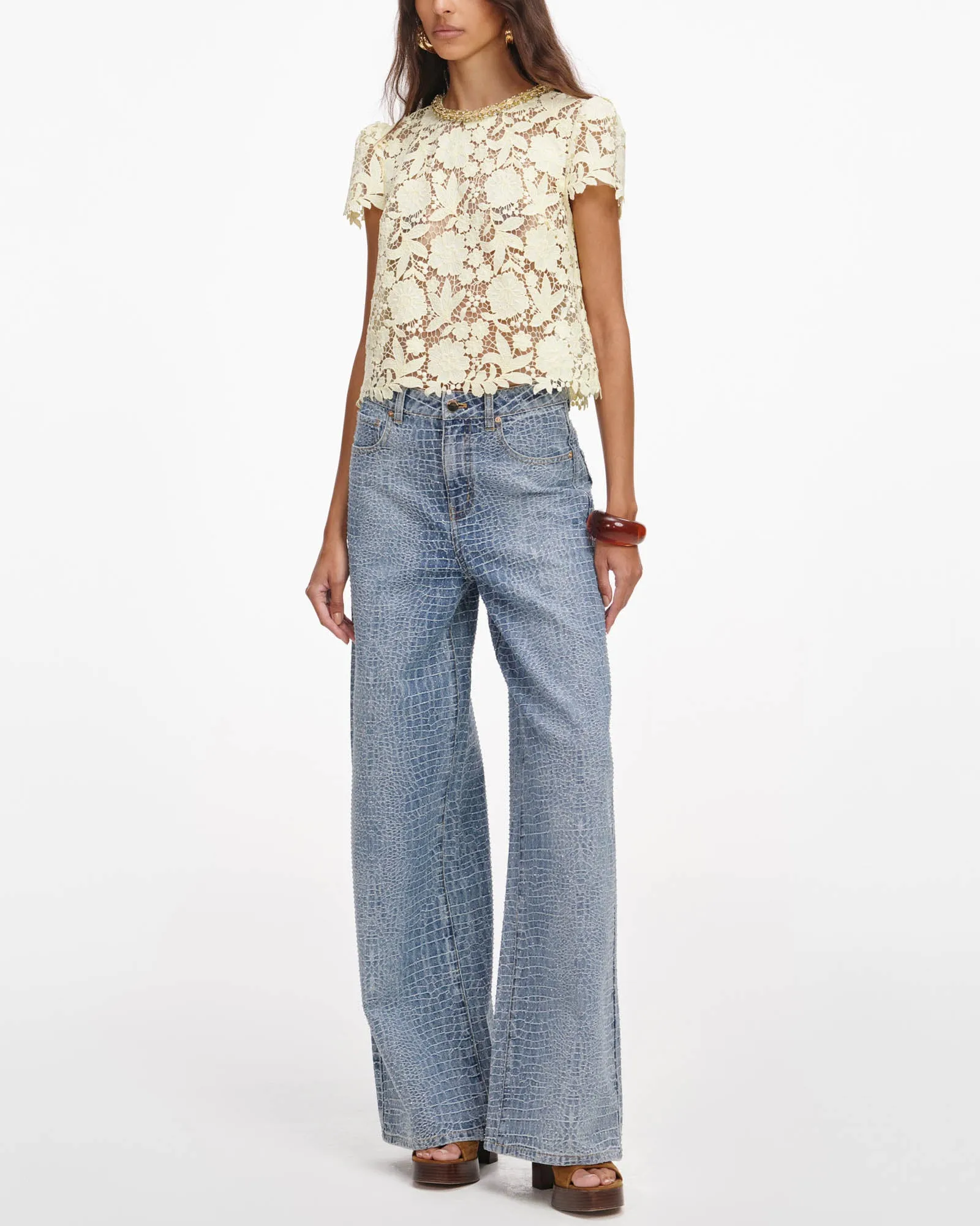 Lace Top sold by TNT Fashion product image thumbnail 4