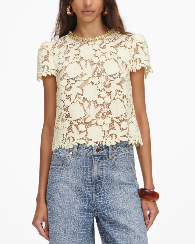 Lace Top made by Self-Portrait