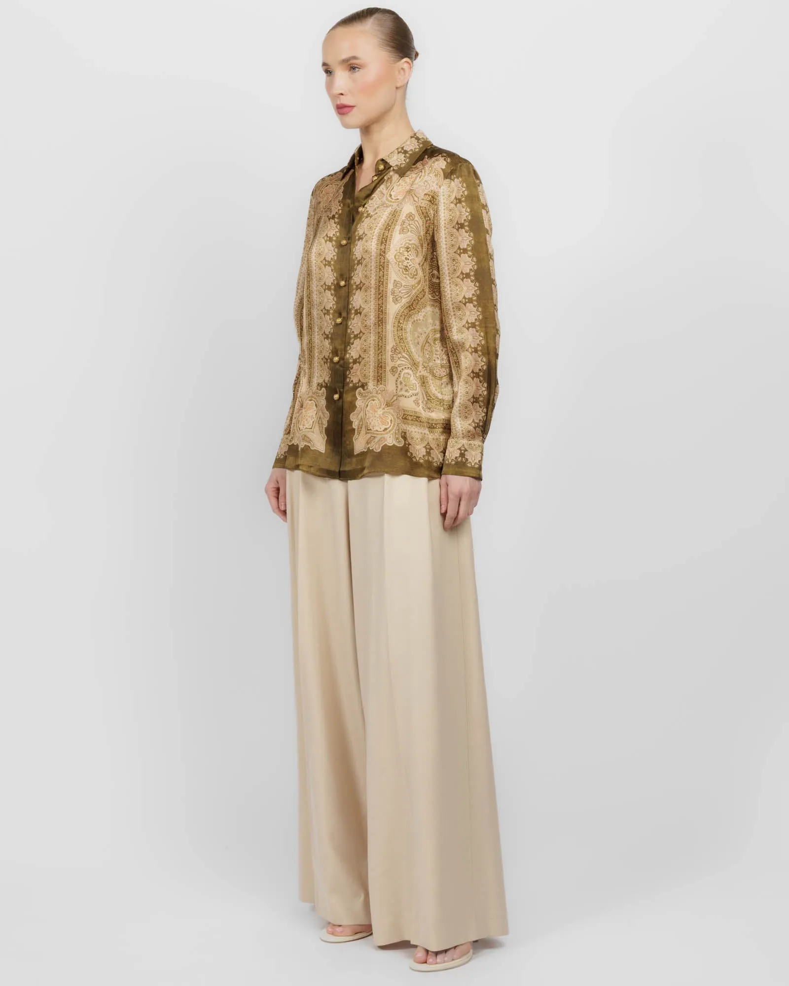 Luna Satin Shirt sold by TNT Fashion product image thumbnail 4