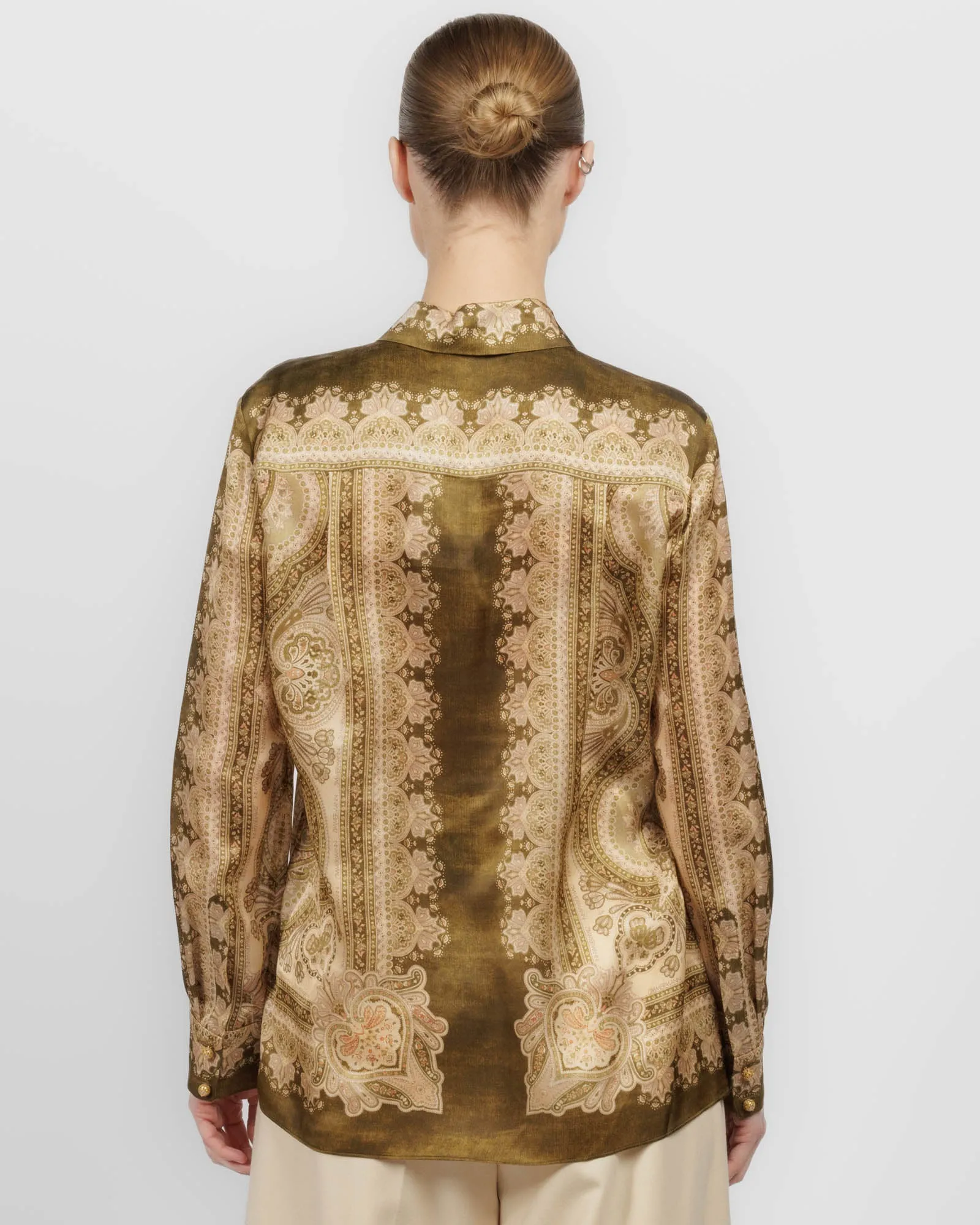 Luna Satin Shirt sold by TNT Fashion product image thumbnail 3