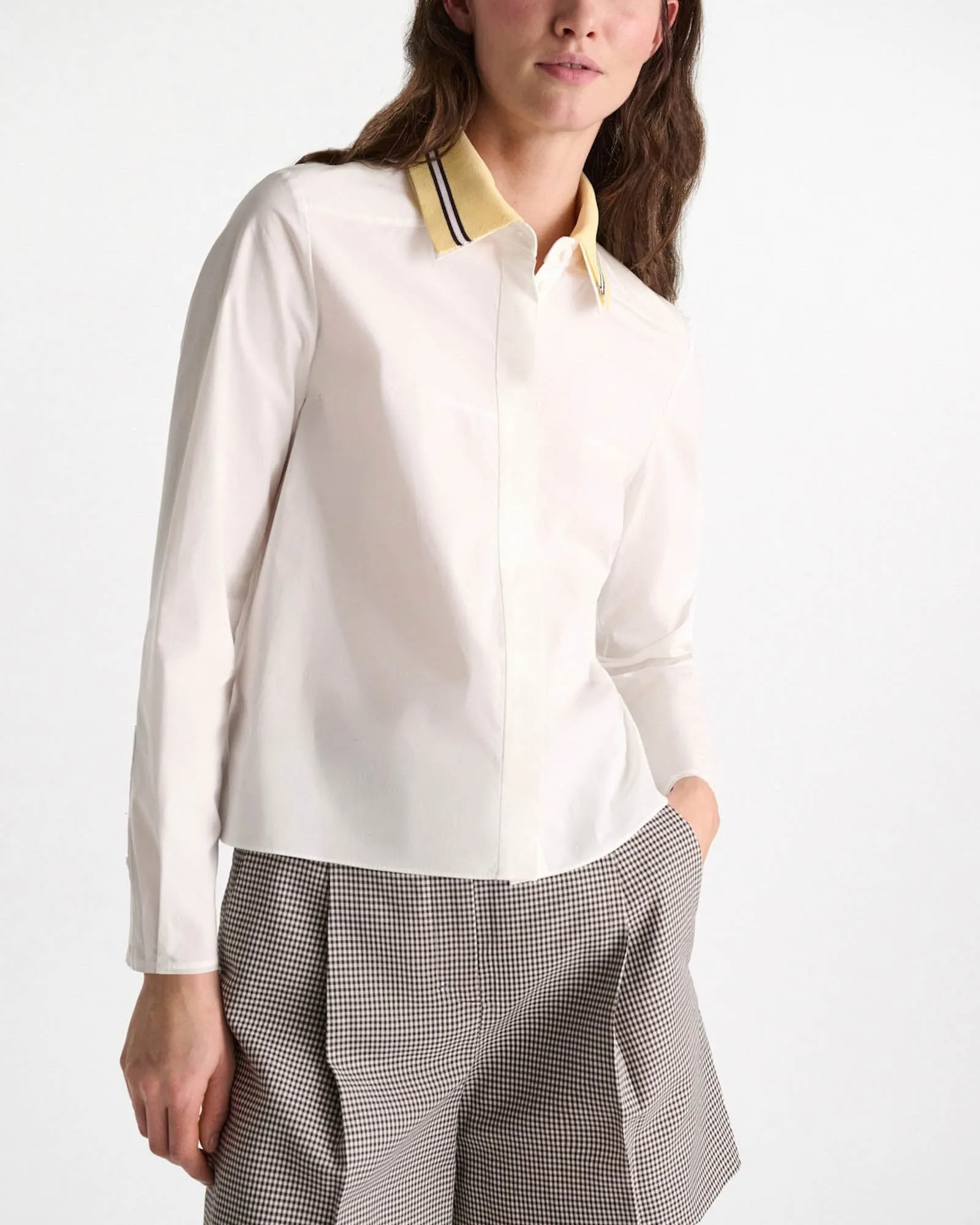 Poplin Power Blouse sold by TNT Fashion