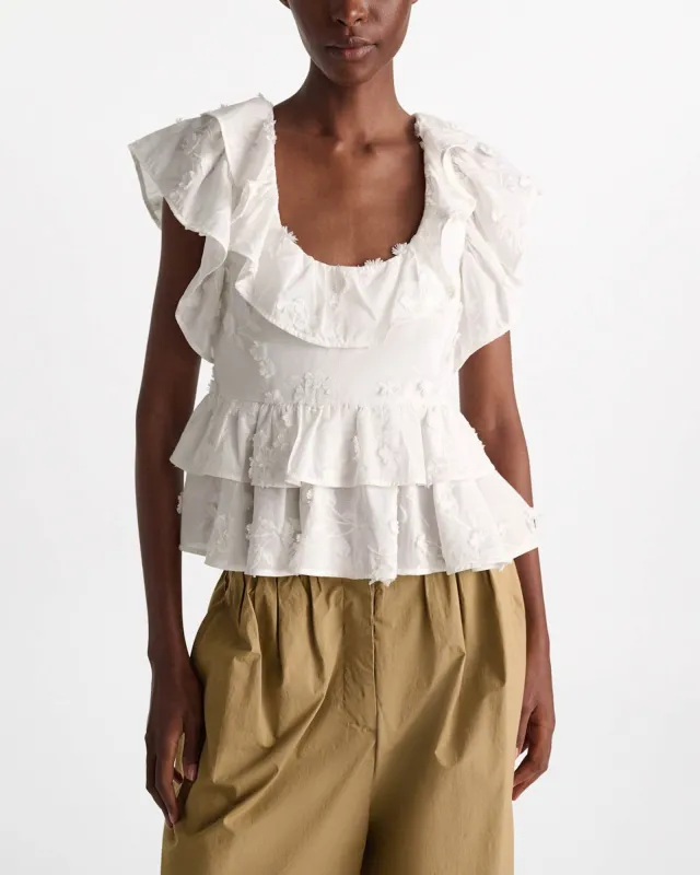 Light Volumes Top made by Dorothee Schumacher