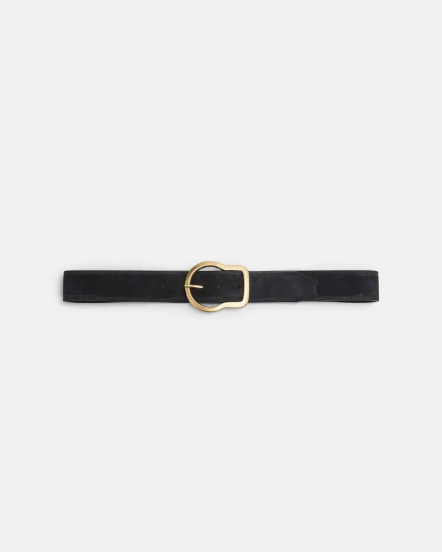 Suede Sensation 2cm Belt made by TNT Fashion