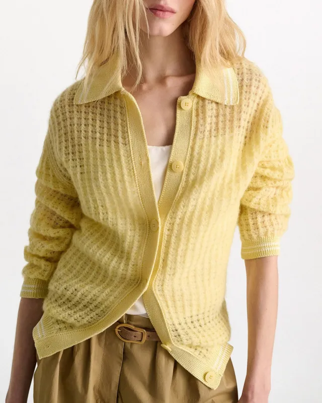 Knit Airy Softness Cardigan made by Dorothee Schumacher