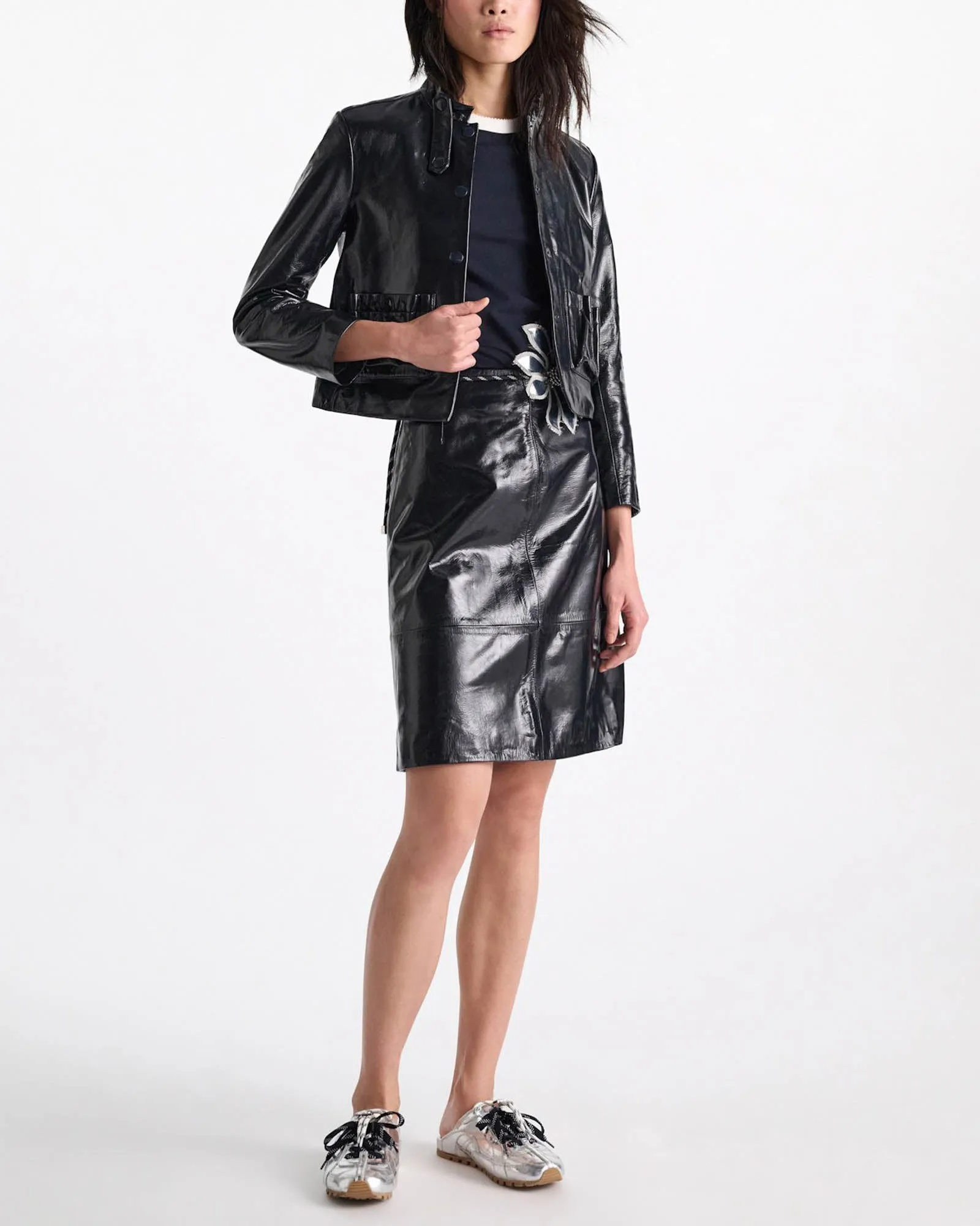 Sleek Shine Jacket sold by TNT Fashion product image thumbnail 2