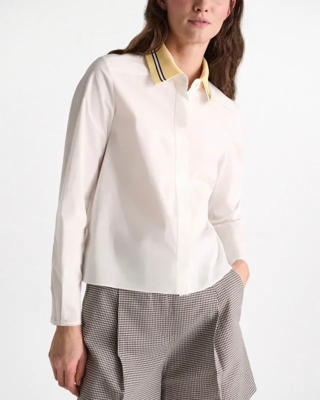 Poplin Power Blouse sold by TNT Fashion