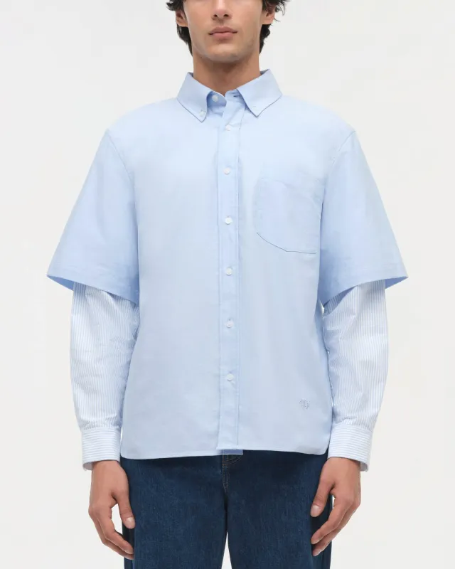 Quade Double Sleeve Shirt made by Simkhai