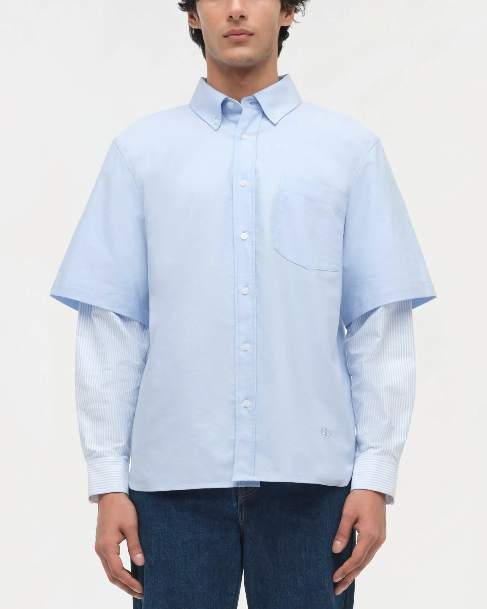 Quade Double Sleeve Shirt sold by TNT Fashion