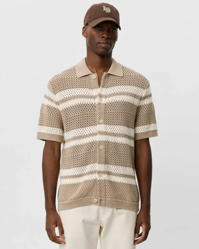 Gianni Knit Shirt made by Les Deux